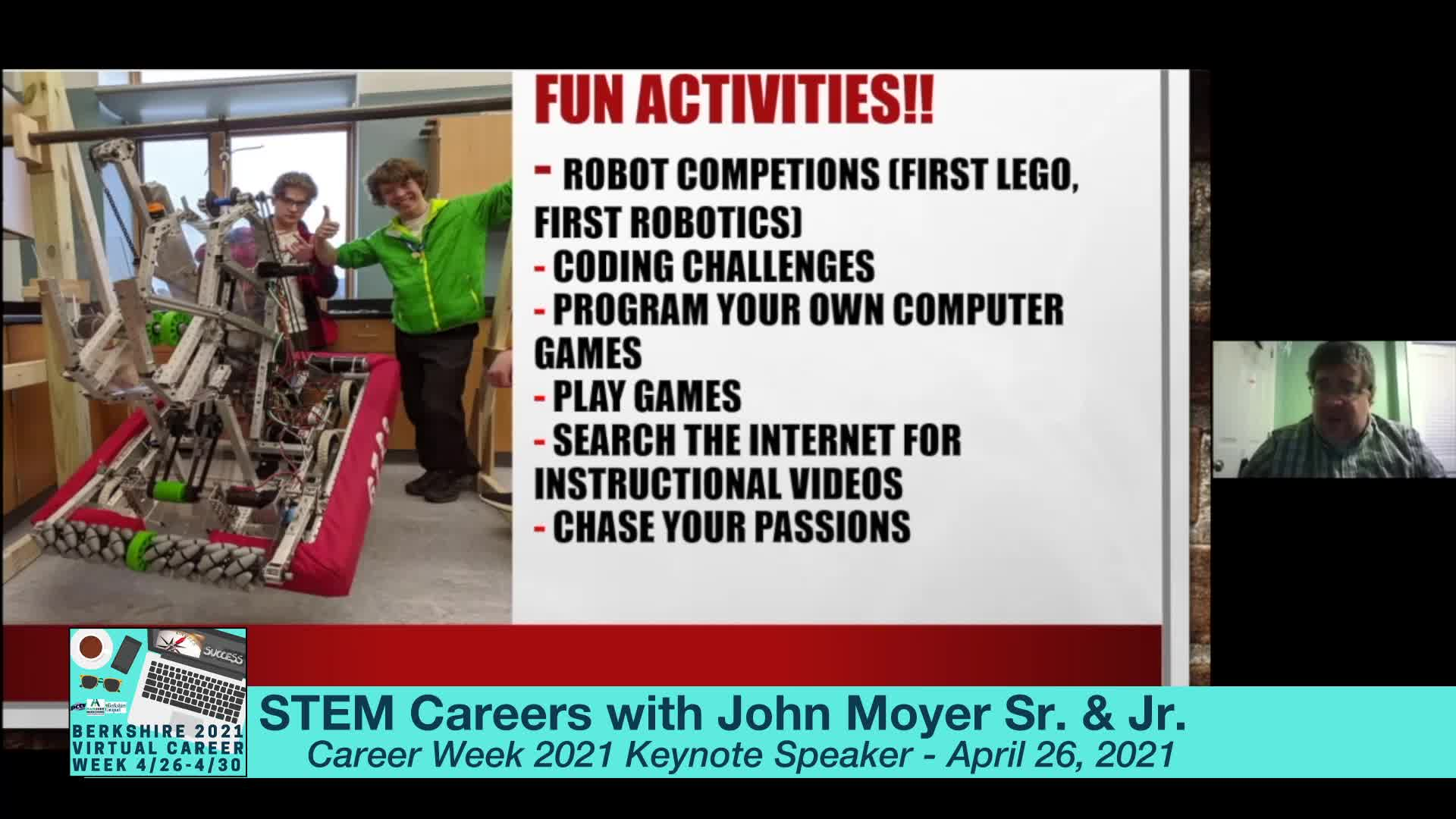 Navigate to 2021 Career Week: STEM Careers Keynote Speaker - John Moyer