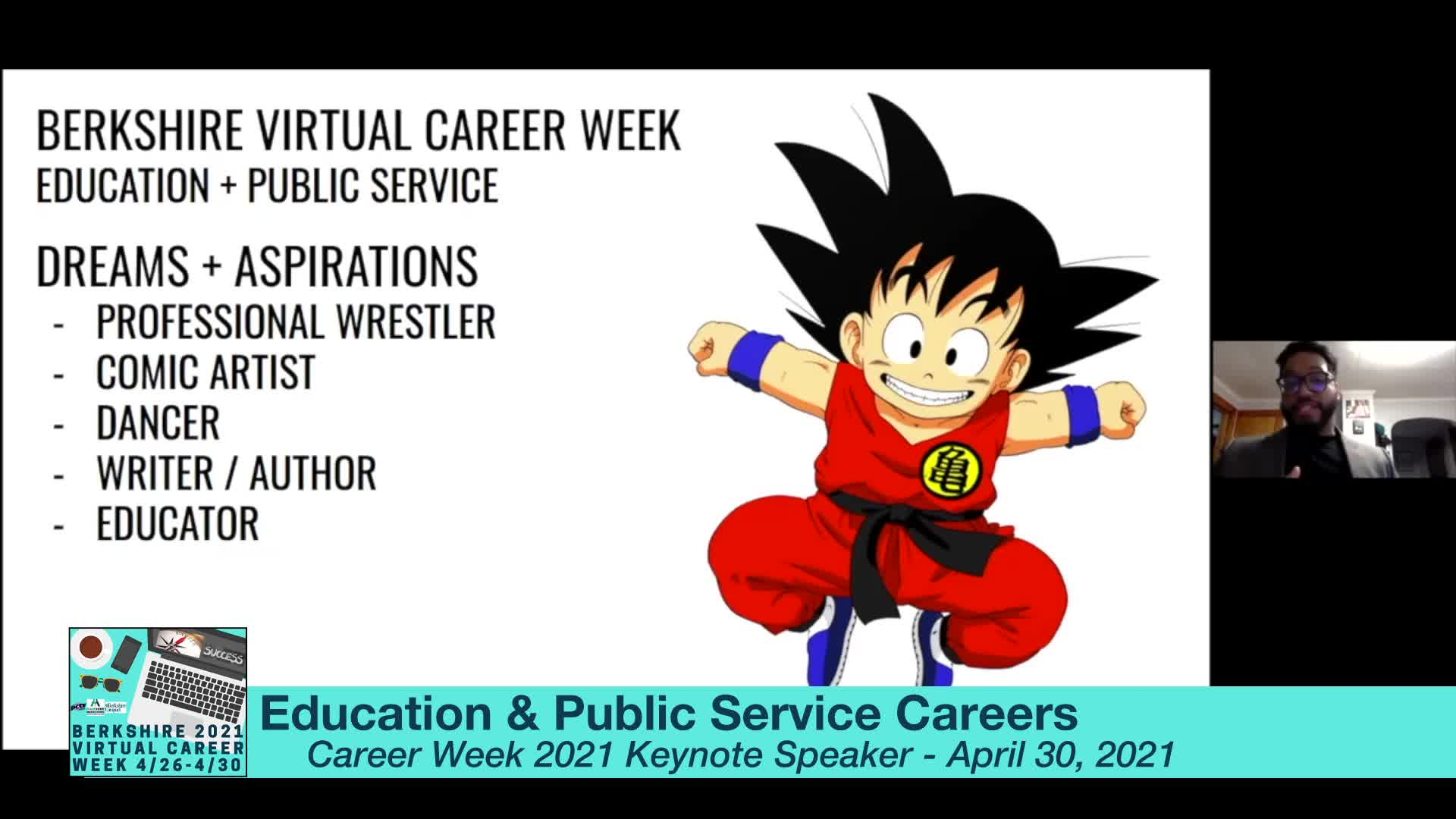 Navigate to 2021 Career Week: Education Keynote Speaker - 4/30/21