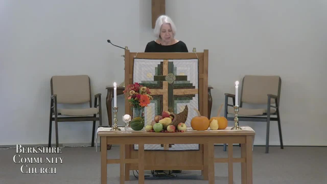Berkshire Community Church Service - 11/24/2024