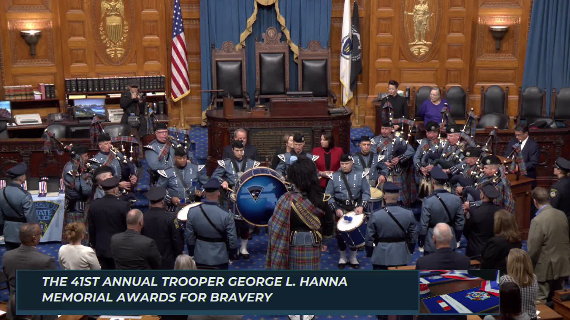 41st Annual Trooper George Hanna Memorial Awards For Bravery