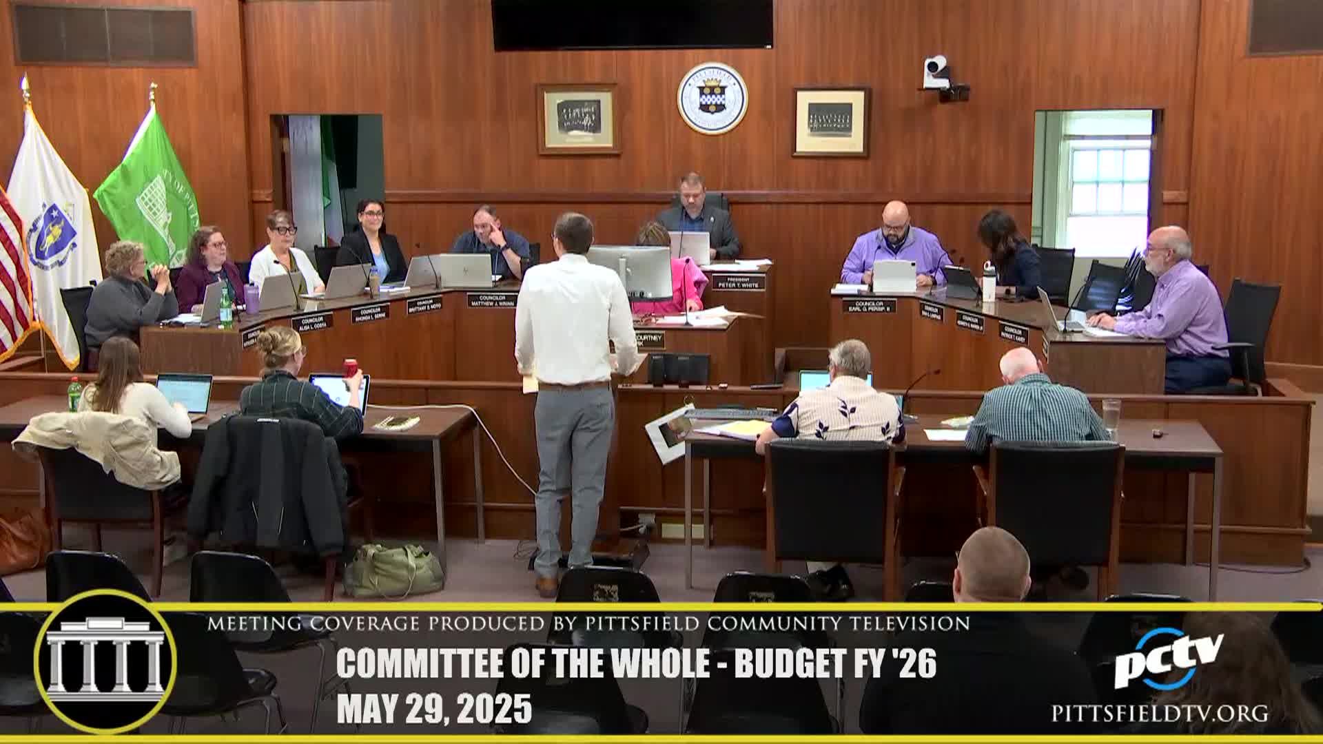 Committee of the Whole - FY26 Budget Hearing #3 - May 29, 2025
