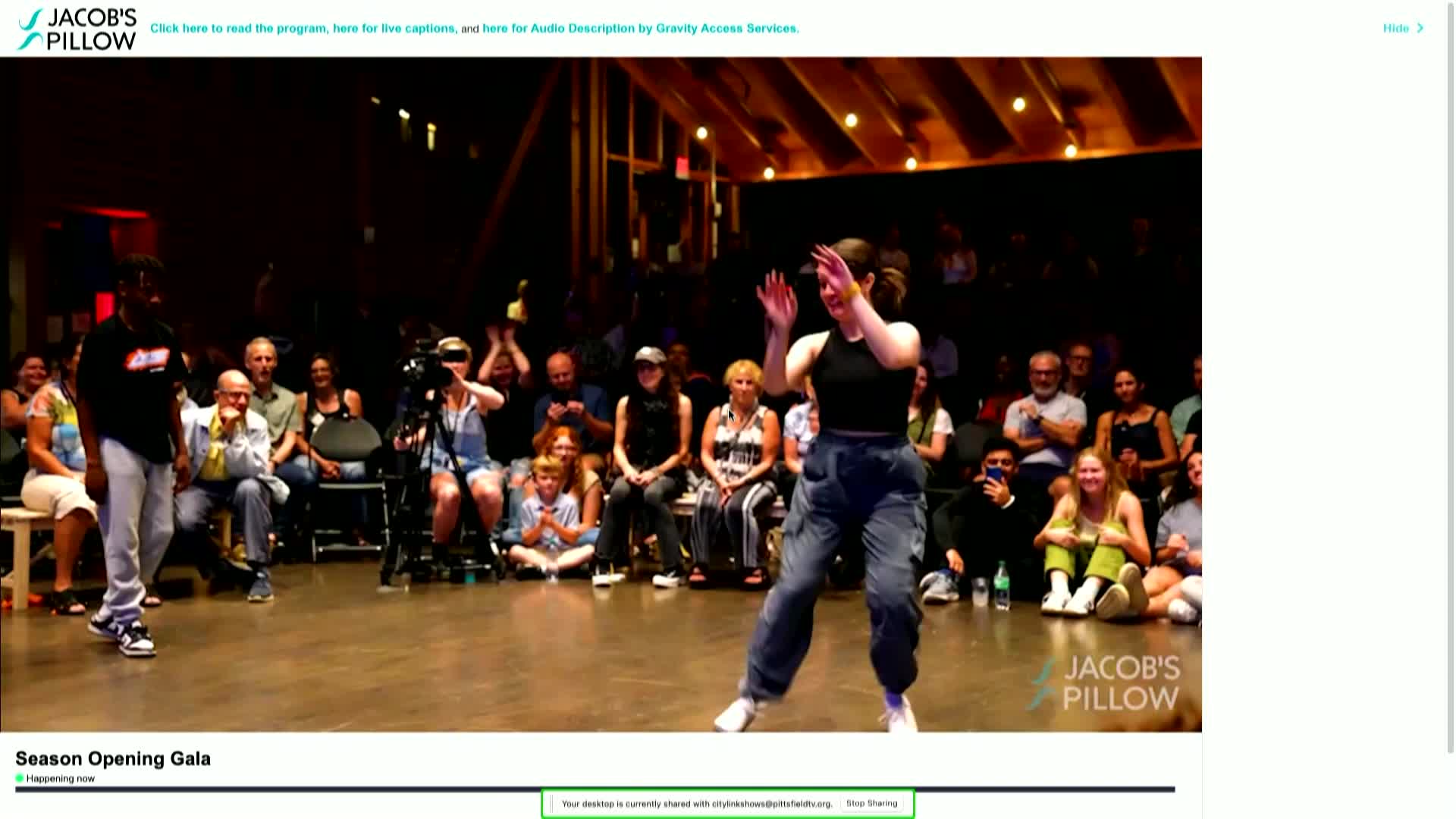 Jacob's Pillow 2025 Season Opening Gala