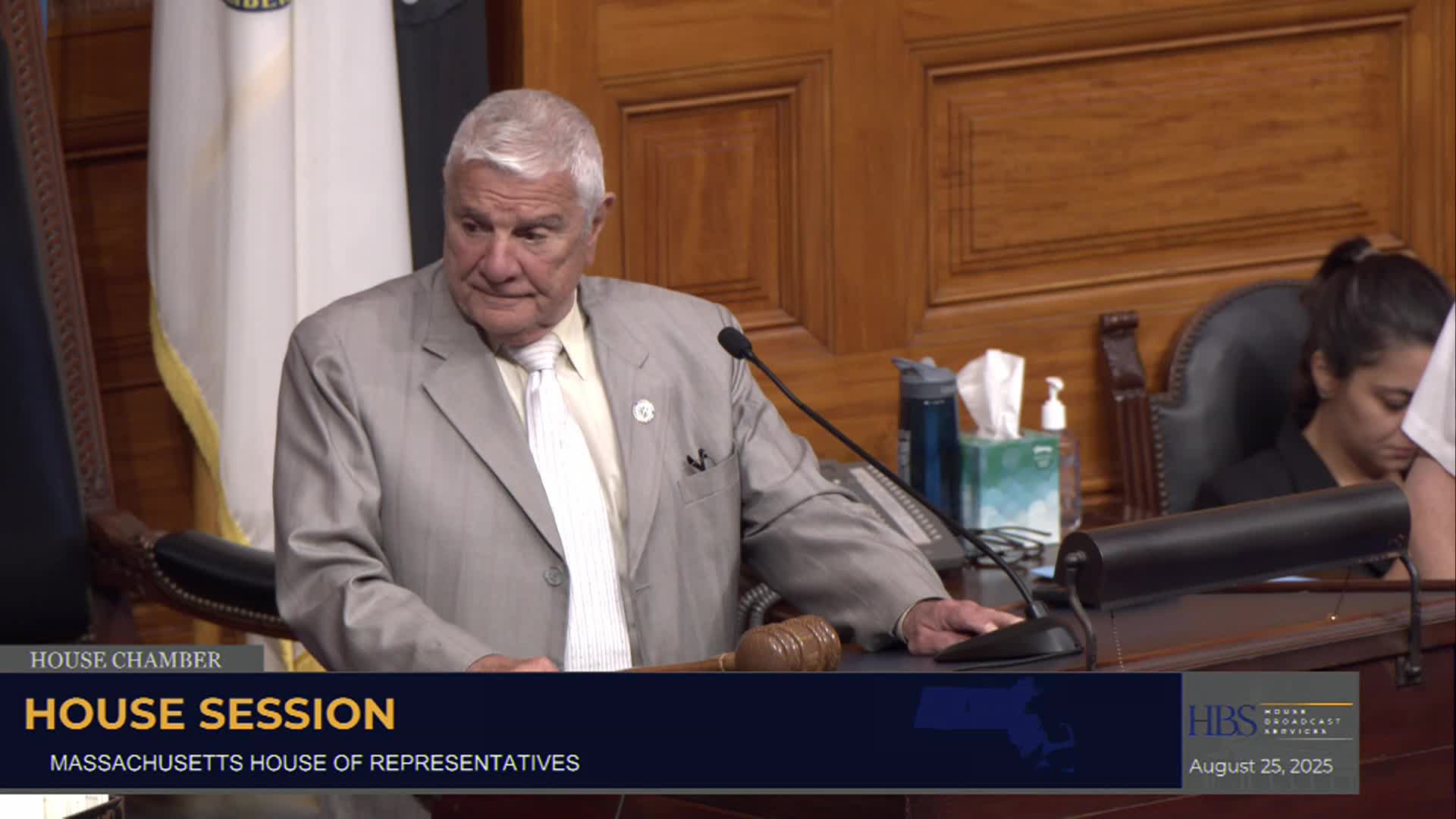 MA House of Representatives Informal Session - August 25, 2025