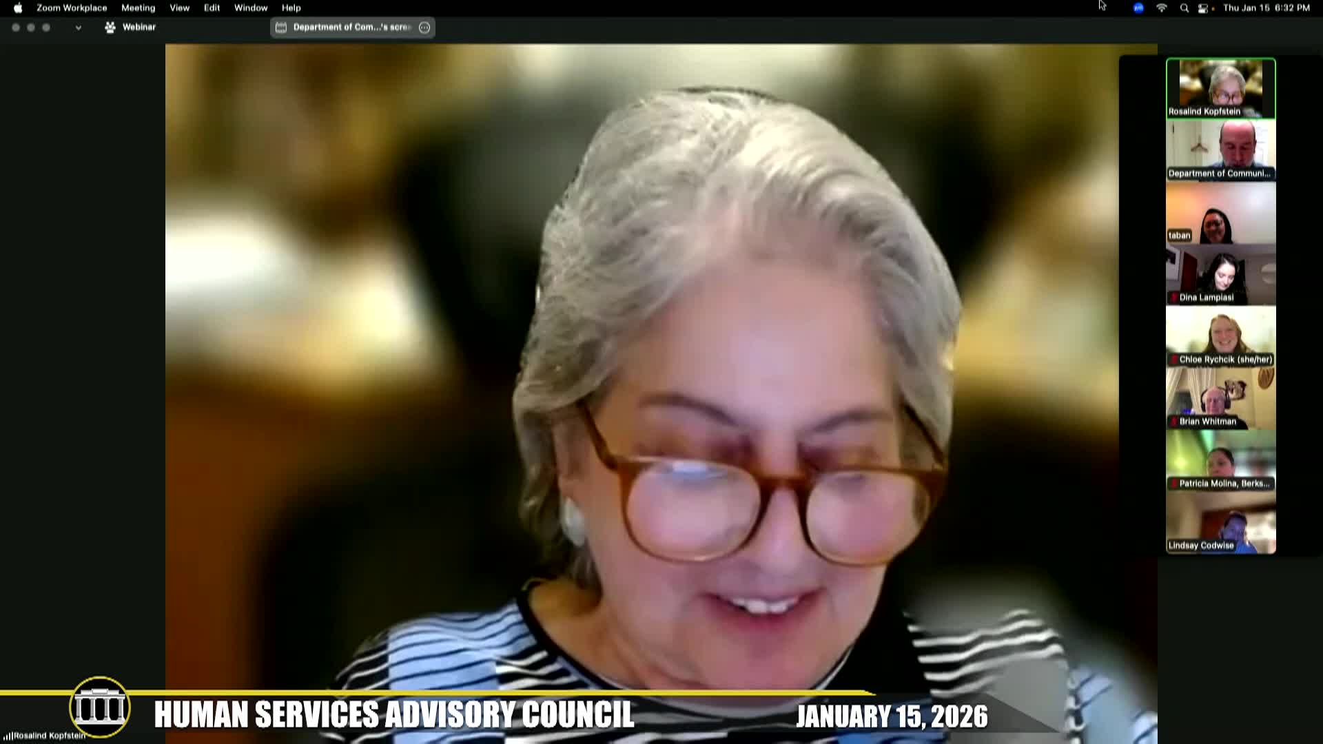 Thumbnail image for Pittsfield Human Services Advisory Council - January 15, 2026