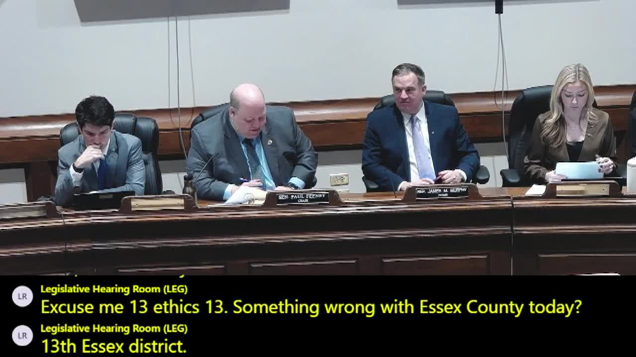 Thumbnail image for MA Joint Committee on Financial Services - 1/13/26