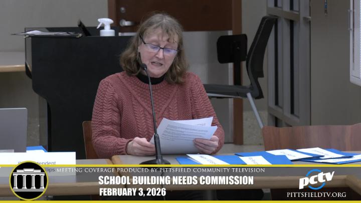 Thumbnail image for Pittsfield School Building Needs Commission - February 3, 2026