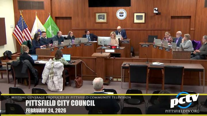 Thumbnail image for Pittsfield City Council Meeting - February 24, 2026