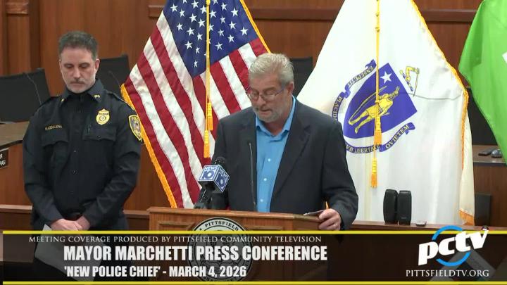 Thumbnail image for CItyLink Press Conference - 'New Pittsfield Police Chief' - March 4, 2026