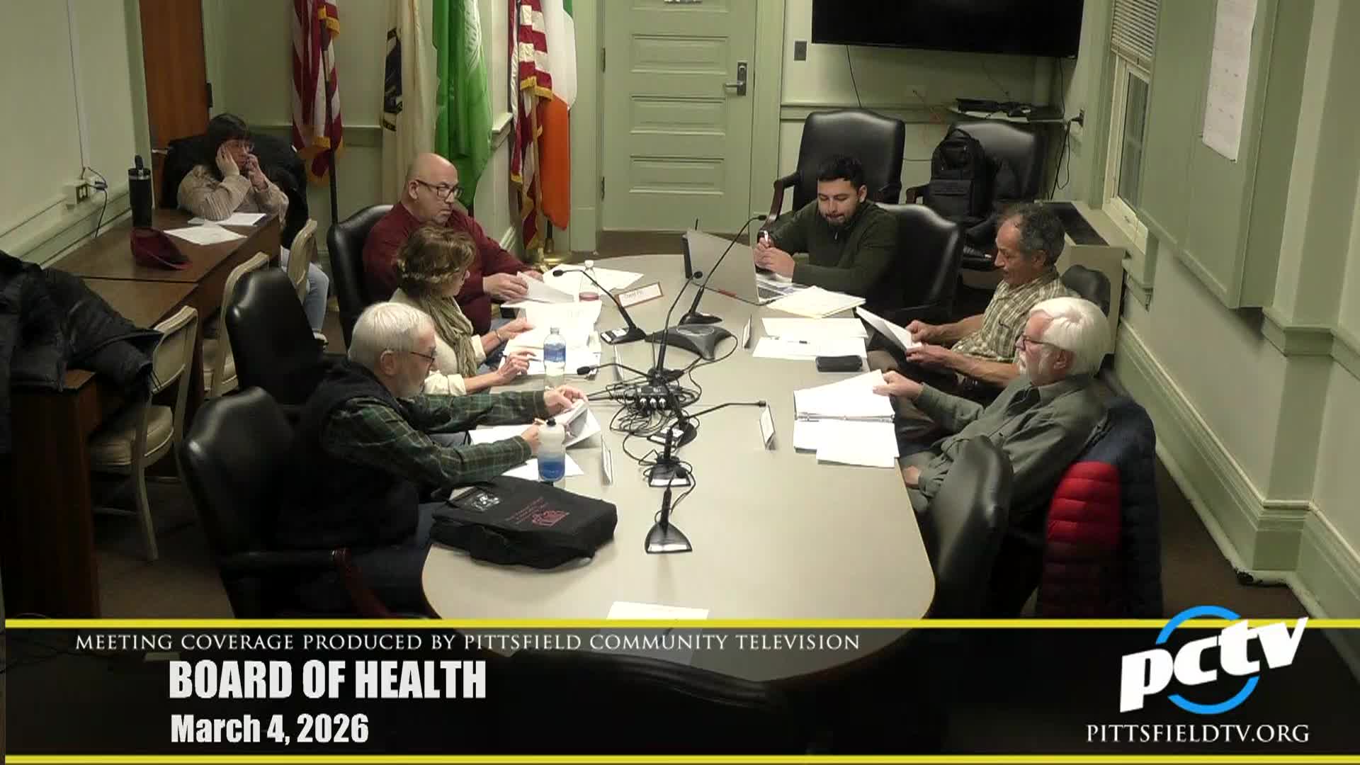 Thumbnail image for Pittsfield Board of Health - March 4, 2026
