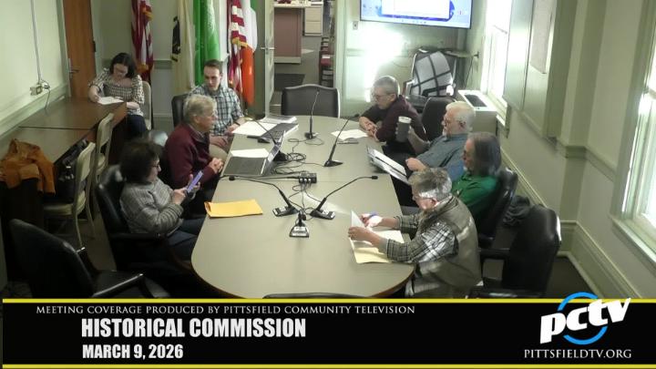 Thumbnail image for Pittsfield Historical Commission - March 9, 2026