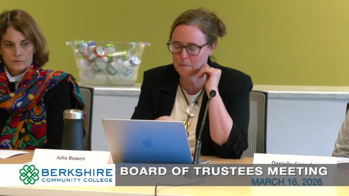 Thumbnail image for Berkshire Community College Board of Trustees Special Meeting - 3/16/26