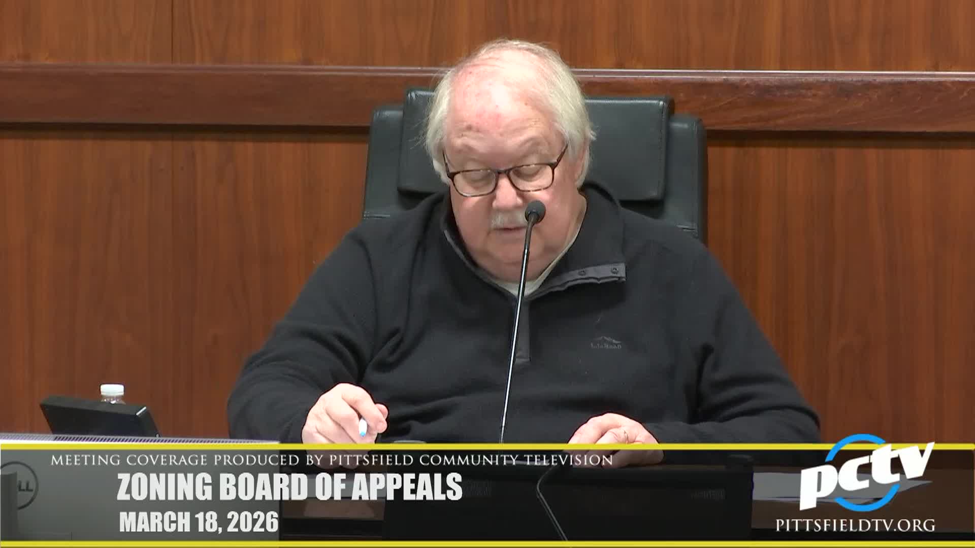 Thumbnail image for Pittsfield Zoning Board of Appeals - March 18, 2026