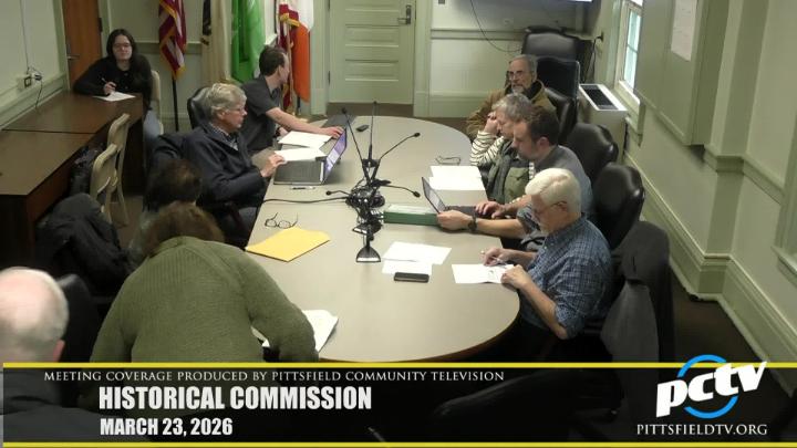 Thumbnail image for Pittsfield Historical Commission - March 23, 2026