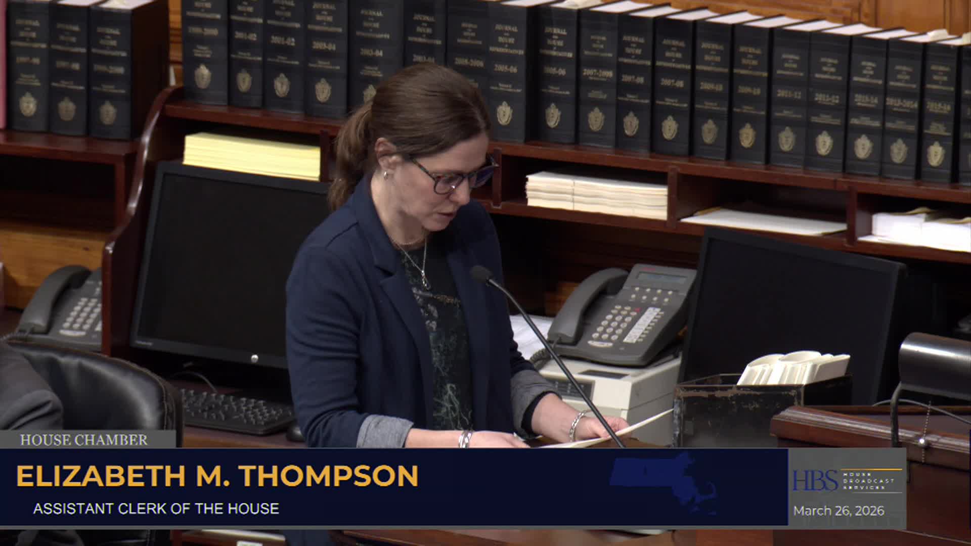 Thumbnail image for MA House of Representatives Informal Session - March 26, 2026